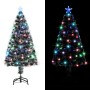 Künstlicher Weihnachtsbaum mit Ständer/LED 120 cm Glasfaser von vidaXL, Weihnachtsbäume - Ref: Foro24-284297, Preis: 63,95 €,...