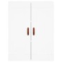 Tall white plywood sideboard 69.5x34x180 cm by vidaXL, Sideboards - Ref: Foro24-3199913, Price: 162,22 €, Discount: %