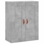 Aparador alto madera contrachapada gris hormigón 69,5x34x180 cm de vidaXL, Aparadores - Ref: Foro24-3199917, Precio: 152,82 €...