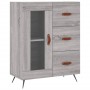 Aparador alto madera contrachapada gris sonoma 69,5x34x180 cm de vidaXL, Aparadores - Ref: Foro24-3199919, Precio: 156,99 €, ...