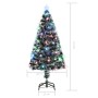 Künstlicher Weihnachtsbaum mit Ständer/LED 120 cm Glasfaser von vidaXL, Weihnachtsbäume - Ref: Foro24-284297, Preis: 63,95 €,...