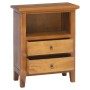 Solid mahogany wood bedside table 60x30x75 cm by vidaXL, Sideboards - Ref: Foro24-337885, Price: 129,77 €, Discount: %