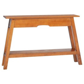 Solid mahogany wood console table 110x30x75 cm by vidaXL, Side tables - Ref: Foro24-337888, Price: 100,90 €, Discount: %