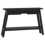 Console table solid black mahogany wood 110x30x75 cm by vidaXL, Side tables - Ref: Foro24-337890, Price: 117,16 €, Discount: %