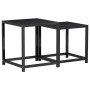 Mesas de centro 2 unidades MDF negro de vidaXL, Mesas auxiliares - Ref: Foro24-331658, Precio: 36,93 €, Descuento: %