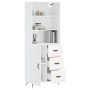 Tall white plywood sideboard 69.5x34x180 cm by vidaXL, Sideboards - Ref: Foro24-3189413, Price: 144,53 €, Discount: %