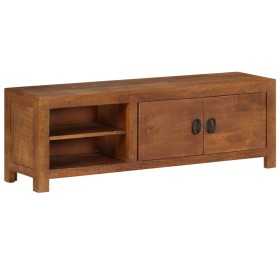 Massives Mangoholz TV-Möbel 120x30x40 cm von vidaXL, TV-Möbel - Ref: Foro24-247941, Preis: 161,76 €, Rabatt: %