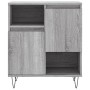 Sideboards 2 Stück Sonoma graues Sperrholz von vidaXL, Sideboards - Ref: Foro24-3190131, Preis: 111,48 €, Rabatt: %