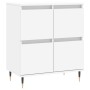 Sideboards 2 Stück weißes Sperrholz von vidaXL, Sideboards - Ref: Foro24-3190165, Preis: 127,59 €, Rabatt: %