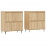 Sideboards 2 pieces sonoma oak plywood by vidaXL, Sideboards - Ref: Foro24-3190168, Price: 179,61 €, Discount: %