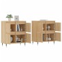 Sideboards 2 pieces sonoma oak plywood by vidaXL, Sideboards - Ref: Foro24-3190168, Price: 179,61 €, Discount: %