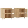 Sideboards 2 pieces sonoma oak plywood by vidaXL, Sideboards - Ref: Foro24-3190168, Price: 179,61 €, Discount: %