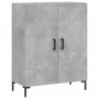 Concrete gray plywood tall sideboard 69.5x34x180 cm by vidaXL, Sideboards - Ref: Foro24-3195735, Price: 151,27 €, Discount: %