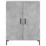 Concrete gray plywood tall sideboard 69.5x34x180 cm by vidaXL, Sideboards - Ref: Foro24-3195735, Price: 151,27 €, Discount: %