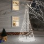 Árbol de Navidad con poste de metal 500 LEDs blanco frío 3 m de vidaXL, Arboles de navidad - Ref: Foro24-328626, Precio: 117,...