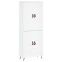 High glossy white plywood sideboard 69.5x34x180 cm by vidaXL, Sideboards - Ref: Foro24-3195765, Price: 150,12 €, Discount: %