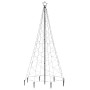 Christmas tree with metal pole 500 cold white LEDs 3 m by vidaXL, Christmas trees - Ref: Foro24-328626, Price: 117,79 €, Disc...