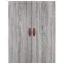 Aparador alto madera contrachapada gris sonoma 69,5x34x180 cm de vidaXL, Aparadores - Ref: Foro24-3195769, Precio: 140,99 €, ...