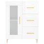 Tall white glossy plywood sideboard 69.5x34x180 cm by vidaXL, Sideboards - Ref: Foro24-3195949, Price: 174,99 €, Discount: %