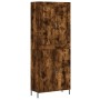 Tall smoked oak plywood sideboard 69.5x34x180 cm by vidaXL, Sideboards - Ref: Foro24-3199566, Price: 162,99 €, Discount: %