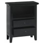 Solid black mahogany wood nightstand 60x30x75 cm by vidaXL, Sideboards - Ref: Foro24-337887, Price: 154,50 €, Discount: %