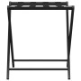 Soporte para maletas bambú negro 68,5x38x58 cm de vidaXL, Portaequipajes y soportes para maletas - Ref: Foro24-356368, Precio...