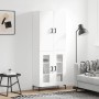 High glossy white plywood sideboard 69.5x34x180 cm by vidaXL, Sideboards - Ref: Foro24-3195733, Price: 156,99 €, Discount: %