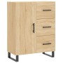 Tall plywood oak-colored highboard 69.5x34x180 cm by vidaXL, Sideboards - Ref: Foro24-3189472, Price: 162,99 €, Discount: %