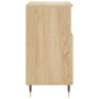 Aparadores 2 piezas madera contrachapada color roble sonoma de vidaXL, Aparadores - Ref: Foro24-3190120, Precio: 135,99 €, De...