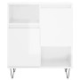 Aparadores 2 uds madera contrachapada blanco brillo de vidaXL, Aparadores - Ref: Foro24-3190127, Precio: 118,43 €, Descuento: %