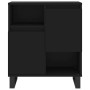 2 Stück Sideboards aus schwarzem Sperrholz von vidaXL, Sideboards - Ref: Foro24-3190134, Preis: 150,68 €, Rabatt: %