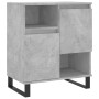 Sideboards 2 pcs concrete gray plywood by vidaXL, Sideboards - Ref: Foro24-3190137, Price: 122,83 €, Discount: %