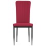 Sillas de comedor 2 unidades terciopelo rojo tinto de vidaXL, Sillas de comedor - Ref: Foro24-326098, Precio: 88,80 €, Descue...