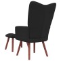 Relaxation armchair with black velvet stool by vidaXL, Armchairs - Ref: Foro24-328068, Price: 118,25 €, Discount: %