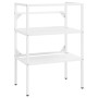 White iron washbasin structure 59x38x83 cm by vidaXL, bathroom vanities - Ref: Foro24-338485, Price: 62,38 €, Discount: %