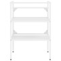 White iron washbasin structure 59x38x83 cm by vidaXL, bathroom vanities - Ref: Foro24-338485, Price: 62,38 €, Discount: %