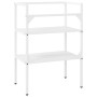 White iron washbasin structure 59x38x83 cm by vidaXL, bathroom vanities - Ref: Foro24-338485, Price: 62,38 €, Discount: %