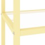 Gold and black tempered glass shelf by vidaXL, Bookcases and shelves - Ref: Foro24-331642, Price: 117,08 €, Discount: %