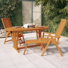 Solid eucalyptus wood garden table 160x85x75 cm by vidaXL, Garden tables - Ref: Foro24-316071, Price: 142,99 €, Discount: %