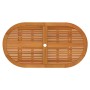 Mesa de jardín madera maciza de eucalipto 160x85x75 cm de vidaXL, Mesas de jardín - Ref: Foro24-316071, Precio: 142,99 €, Des...