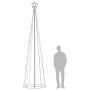 Cone-shaped Christmas tree 400 warm white LEDs 100x360 cm by vidaXL, Christmas trees - Ref: Foro24-51290, Price: 129,77 €, Di...