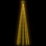 Cone-shaped Christmas tree 400 warm white LEDs 100x360 cm by vidaXL, Christmas trees - Ref: Foro24-51290, Price: 129,77 €, Di...