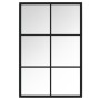 Espejo de pared metal negro 60x40 cm de vidaXL, Espejos - Ref: Foro24-342205, Precio: 45,58 €, Descuento: %