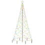 Weihnachtsbaum mit Metallstange 500 bunte LEDs 3 m von vidaXL, Weihnachtsbäume - Ref: Foro24-328630, Preis: 115,99 €, Rabatt: %