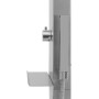 Garden shower with stainless steel plate and WPC by vidaXL, Pool and spa accessories - Ref: Foro24-3051288, Price: 345,52 €, ...