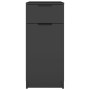 Black plywood desk cabinet 33.5x50x75 cm by vidaXL, Lockers and storage cabinets - Ref: Foro24-811503, Price: 76,34 €, Discou...