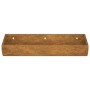 Jardinera de pared acero corten 50x16x10 cm de vidaXL, Maceteros y jardineras - Ref: Foro24-824517, Precio: 26,41 €, Descuent...