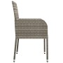 Garden chairs with cushions 2 units gray synthetic rattan by vidaXL, Garden chairs - Ref: Foro24-319886, Price: 86,38 €, Disc...