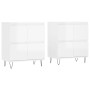 Sideboards 2 Einheiten aus glänzend weißem Sperrholz von vidaXL, Sideboards - Ref: Foro24-3190175, Preis: 139,37 €, Rabatt: %