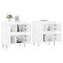 Sideboards 2 Einheiten aus glänzend weißem Sperrholz von vidaXL, Sideboards - Ref: Foro24-3190175, Preis: 139,37 €, Rabatt: %